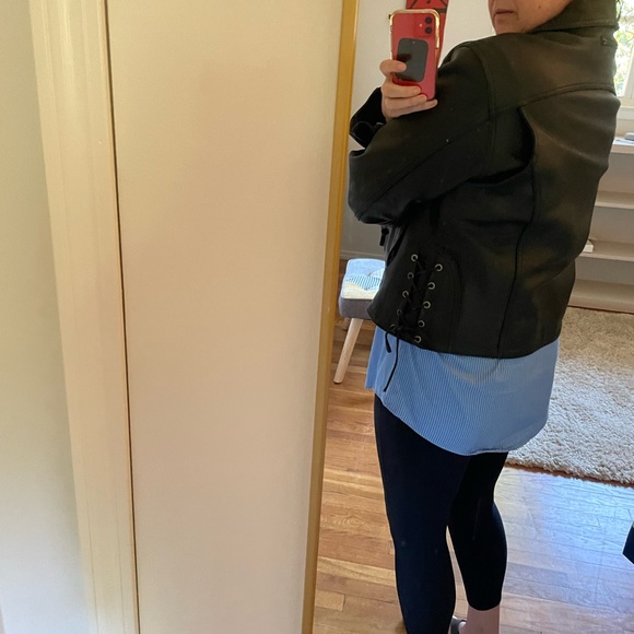 Genuine leather motorcycle jacket- Womens xxl - Picture 12 of 14